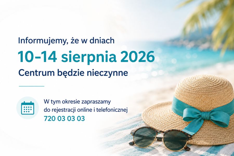Przerwa 10-14 sierpnia 2026